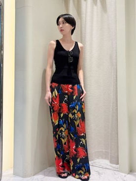 「ESTNATION（エストネーション）のアイテム」を使った、ESTNATIONさん（レディース・166cm）の夏コーディネート