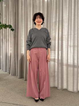 ESTNATIONさん（レディース・166cm）の秋コーディネート