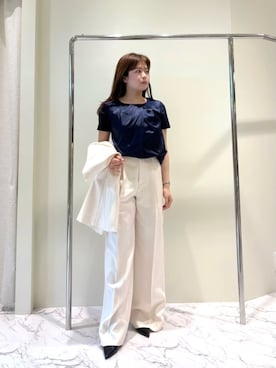 ESTNATIONさん(レディース・156cm)の夏コーディネート