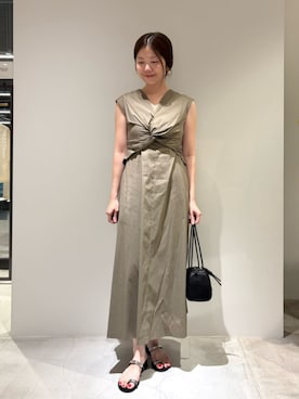 「LAOCOONTE（ラオコンテ）のアイテム」を使った、ESTNATIONさん（レディース・160cm）の夏コーディネート
