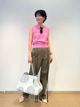 ESTNATIONさん(レディース・166cm)の夏コーディネート