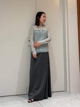 ESTNATIONさん(レディース・154cm)の夏コーディネート