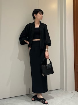 「ESTNATION（エストネーション）のアイテム」を使った、ESTNATIONさん（レディース・166cm）の夏コーディネート