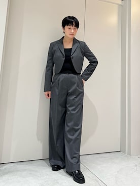 「COLUMN（コラム）のアイテム」を使った、ESTNATIONさん（レディース・165cm）の夏コーディネート