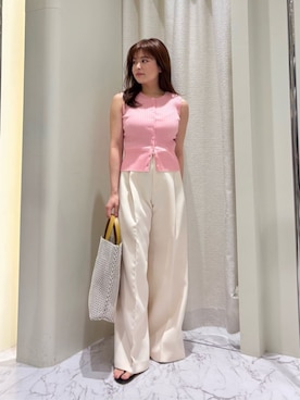 ESTNATIONさん(レディース・156cm)の夏コーディネート