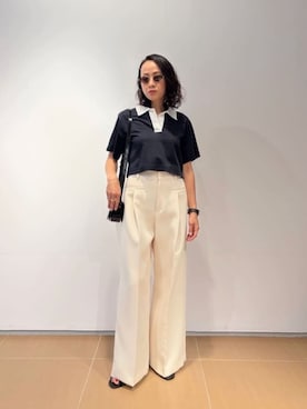 「UNUS（ユナス）のアイテム」を使った、ESTNATIONさん（レディース・164cm）の夏コーディネート