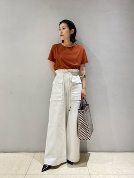 「ESTNATION（エストネーション）のアイテム」を使った、ESTNATIONさん（レディース・157cm）の夏コーディネート