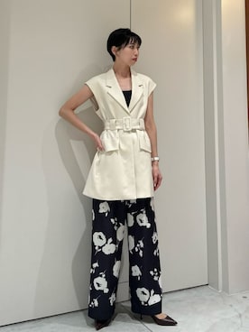 「ESTNATION（エストネーション）のアイテム」を使った、ESTNATIONさん（レディース・166cm）の夏コーディネート