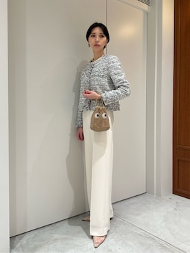 「ESTNATION（エストネーション）のアイテム」を使った、ESTNATIONさん（レディース・166cm）の夏コーディネート
