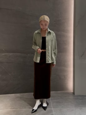 「UNUS（ユナス）のアイテム」を使った、ESTNATIONさん（レディース・156cm）の夏コーディネート