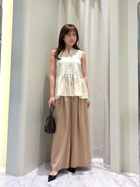 ESTNATIONさん(レディース・156cm)の夏コーディネート