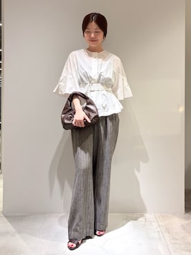 ESTNATIONさん（レディース・160cm）の夏コーディネート