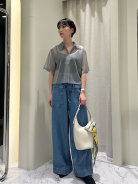 ESTNATIONさん(レディース・166cm)の夏コーディネート