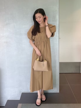 「ESTNATION（エストネーション）のアイテム」を使った、ESTNATIONさん（レディース・163cm）の夏コーディネート