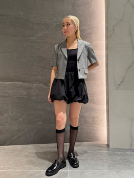 「UNUS（ユナス）のアイテム」を使った、ESTNATIONさん（レディース・156cm）の夏コーディネート