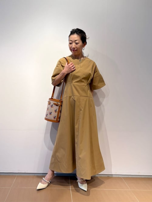 ESTNATION（エストネーション） ワンピース 半袖 ESTNATION / ワイド