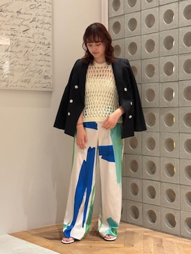 「ESTNATION（エストネーション）のアイテム」を使った、ESTNATIONさん（レディース・164cm）の夏コーディネート
