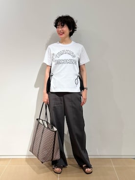 「ESTNATION（エストネーション）のアイテム」を使った、ESTNATIONさん（レディース・166cm）の夏コーディネート