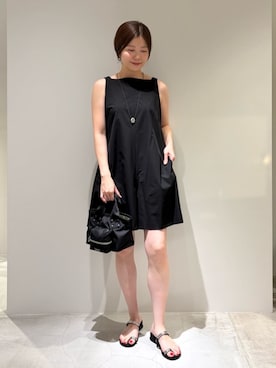 「LAOCOONTE（ラオコンテ）のアイテム」を使った、ESTNATIONさん（レディース・160cm）の夏コーディネート