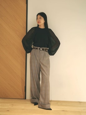ESTNATIONさん(レディース・166cm)の秋コーディネート