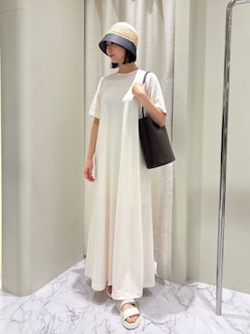 ESTNATIONさん(レディース・165cm)の夏コーディネート