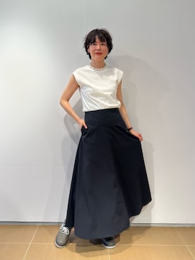 「ESTNATION（エストネーション）のアイテム」を使った、ESTNATIONさん（レディース・166cm）の夏コーディネート