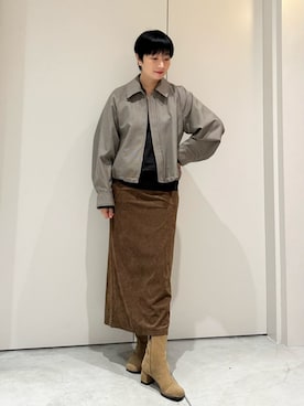 ESTNATIONさん(レディース・165cm)の秋コーディネート