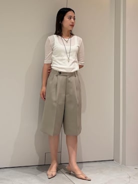 ESTNATIONさん(レディース・154cm)の夏コーディネート