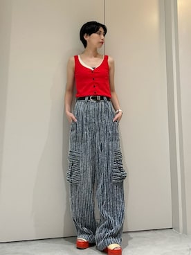 ESTNATIONさん(レディース・166cm)の夏コーディネート
