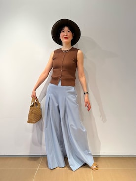 ESTNATIONさん(レディース・166cm)の夏コーディネート