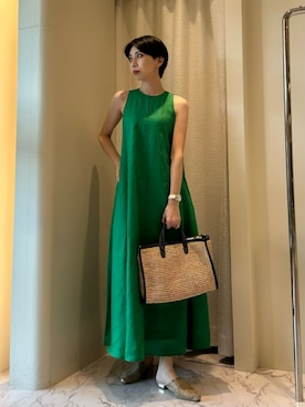 「リゾートスタイル」｜ESTNATIONさん（レディース・166cm）の夏コーディネート