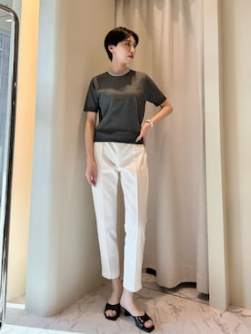 ESTNATIONさん(レディース・166cm)の夏コーディネート