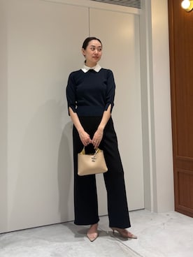 「ESTNATION（エストネーション）のアイテム」を使った、ESTNATIONさん（レディース・169cm）の夏コーディネート