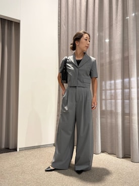 「UNUS（ユナス）のアイテム」を使った、ESTNATIONさん（レディース・158cm）の夏コーディネート
