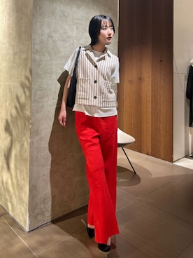 ESTNATIONさん（レディース・165cm）の夏コーディネート
