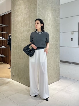 ESTNATIONさん（レディース・157cm）の夏コーディネート