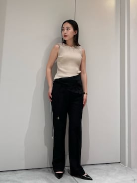 ESTNATIONさん（レディース・154cm）の夏コーディネート