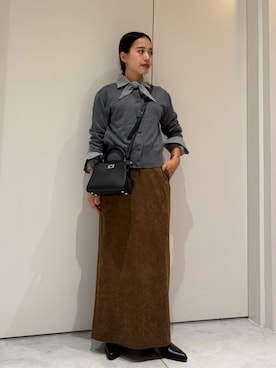ESTNATIONさん(レディース・154cm)の秋コーディネート