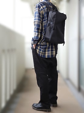 「うしろ姿」｜hiyoさん（メンズ・170cm）の秋コーディネート