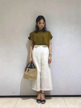 Ohmoriさん(レディース・162cm)の夏コーディネート