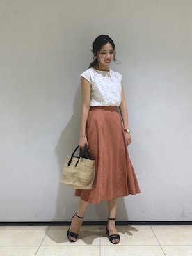 Ohmoriさん(レディース・162cm)の夏コーディネート