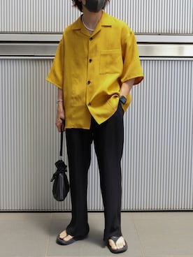 「FACTOTUM（ファクトタム）のアイテム（アクセサリー）」を使った、まつお。さん（メンズ・173cm）の夏コーディネート