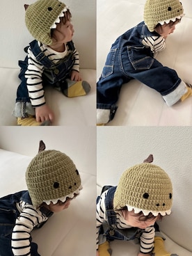 🅡🅤🅘さん（キッズ・70cm）の秋コーディネート