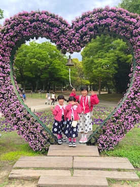 しずくさん(キッズ・121cm)の春コーディネート