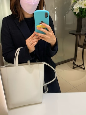 「theory luxe（セオリーリュクス）のアイテム（ジャケット/アウター）」を使った、marimmtさん（レディース・155cm）の冬コーディネート