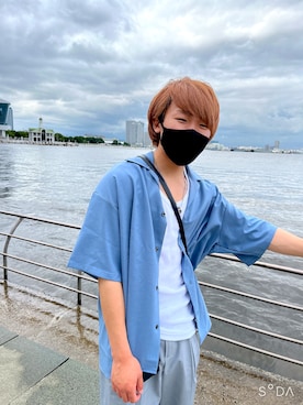 「夏のコーデ」｜かける【低身長男子】さん（メンズ・159cm）の秋コーディネート