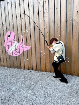 「JUNRED（ジュンレッド）のアイテム（ベスト）」を使った、かける【低身長男子】さん（メンズ・159cm）の秋コーディネート