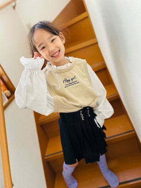 一姫二太郎★★さん（キッズ・110cm）の春コーディネート