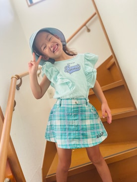 一姫二太郎★★さん（キッズ・110cm）の夏コーディネート