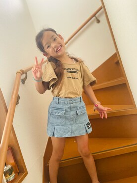 一姫二太郎★★さん(キッズ・120cm)の夏コーディネート